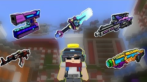 The Power of Legend Weapons!! Build and Shoot [ BlockmanGo ]