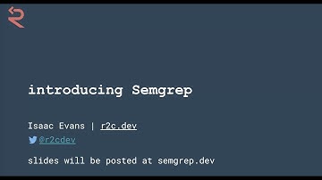 Detect complex code patterns using semantic grep