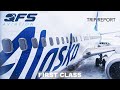 TRIP REPORT | Alaska Airlines - 737 800 - Seattle (SEA) to Anchorage (ANC) | First Class