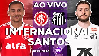 Internacional X Santos Ao Vivo Com Imagens Do Estúdio Santos Ao Vivo Inter Ao Vivo
