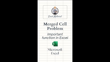 How to Resolve & Fix Merged Cells Problem in Micorsoft Excel | Excel | #excel #howto #tutorial #2023