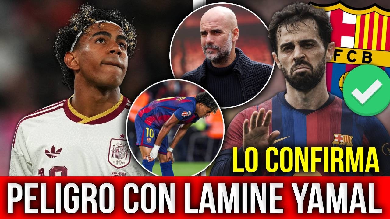 Lamine Yamal y Bernardo Silva: el Barça se mueve con fuerza