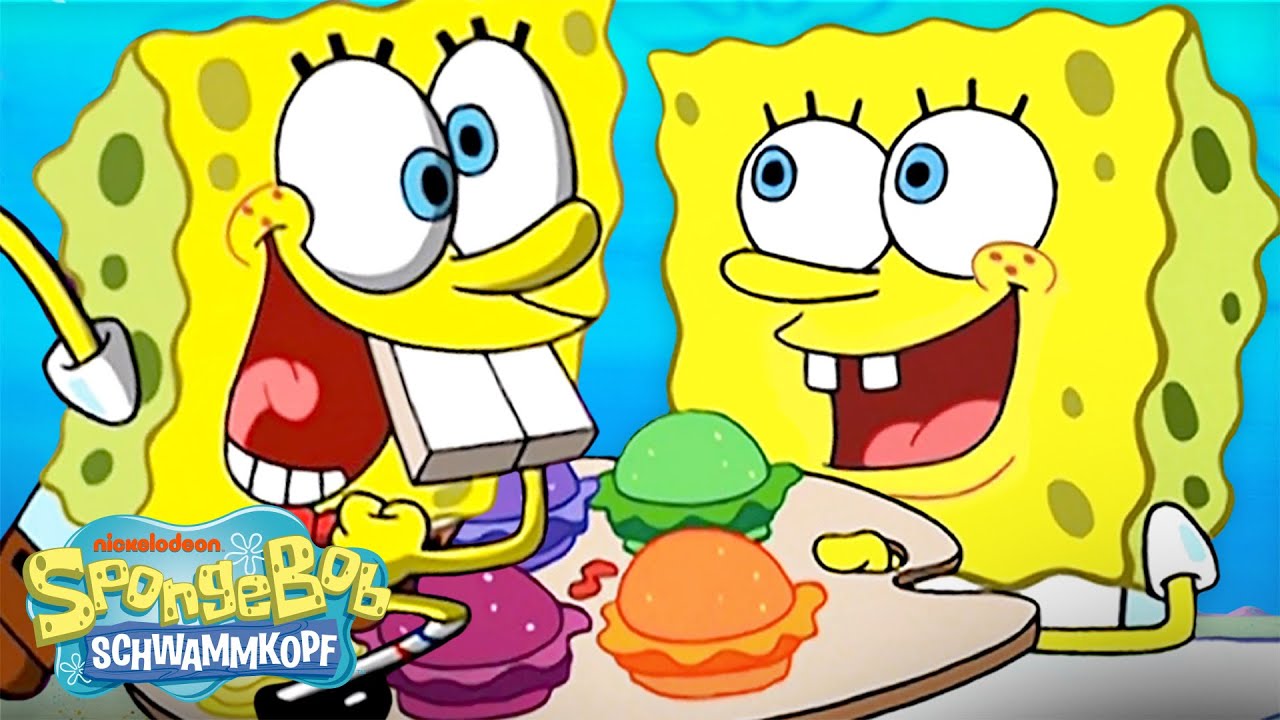 SpongeBob | 1+ STUNDEN Folgen aus SpongeBob Staffel 2! 🧽 | SpongeBob Schwammkopf
