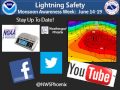 Lightning Safety Tue June 16th, 2015 [Monsoon Awareness Week]