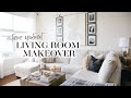 EXTREME Apartment Living Room Makeover on a Budget | By Sophia Lee