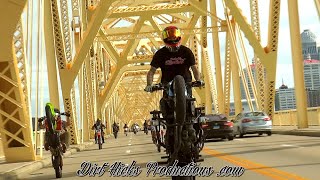 SUMO STUNTERS RIDEOUT RAW FOOTAGE - LOUISVILLE, KENTUCKY PART 2: DOWNTOWN, OHIO RIVER BRIDGES +MORE!