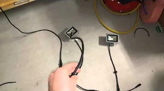 RobG 10w WS2811 RGB Floodlight - Assembly Testing