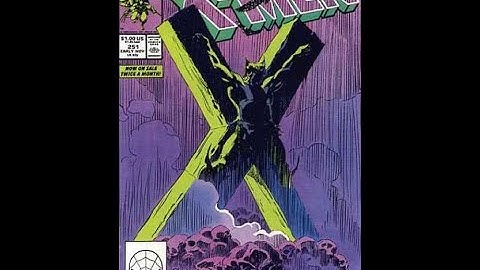 Wolverine Crucified! Uncanny X-Men 251, Chris Claremont & Marc Silvestri, Marvel Comics, 1989