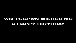 thanks @wafflepwn