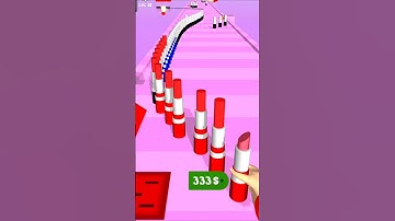lipstick run gameplay walkthrough ios and android #games #funny #shorts