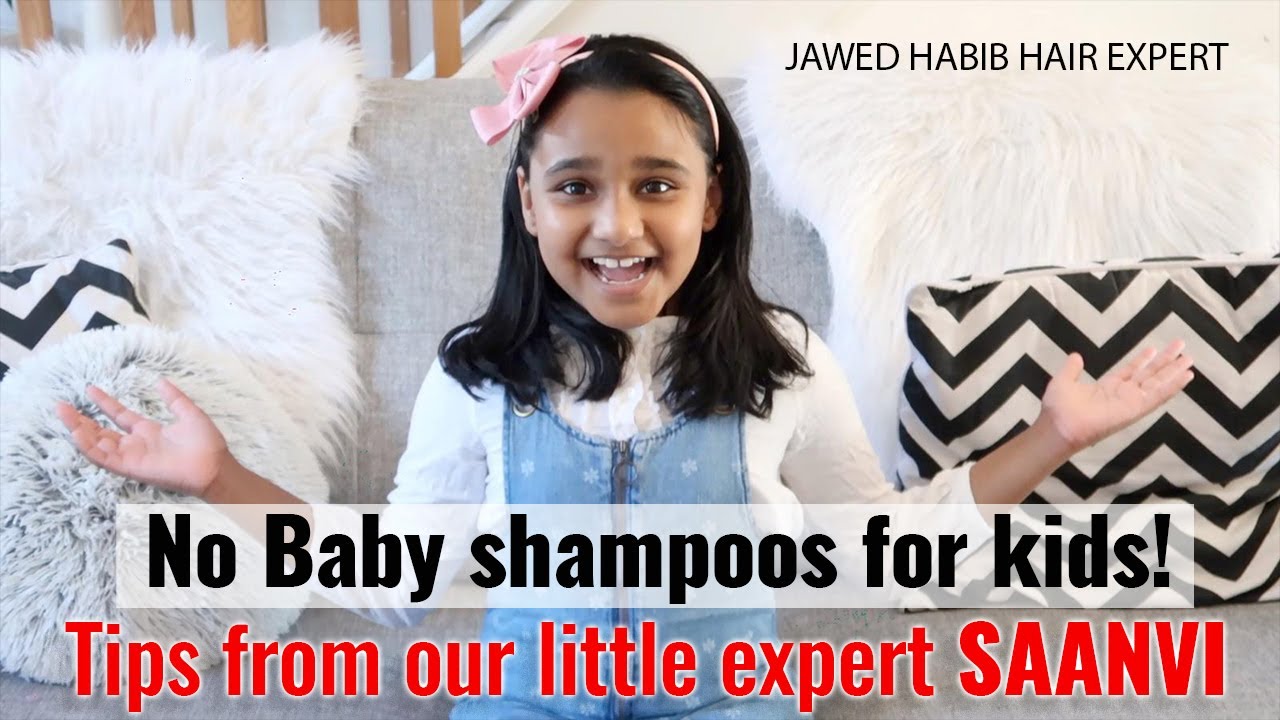 Special kid's hair care tips from Saanvi l Jawed Habib YouTube