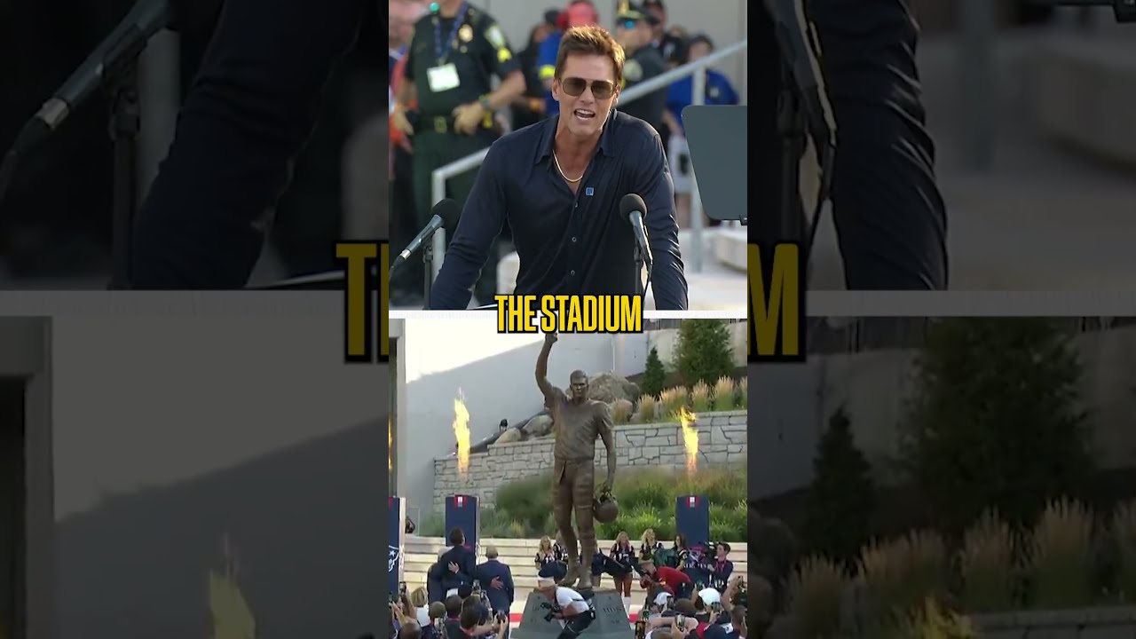 Tom Brady Just Had To Get One More Shot In At Jets Fans His Statue Unveiling 