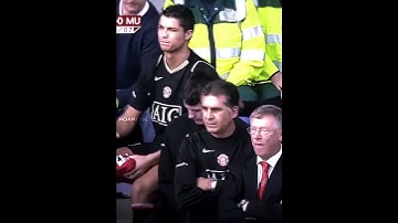When Ronaldo rescued Sir Alex Ferguson 😮‍💨💨