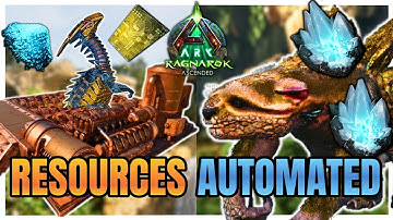 Automate Your Base, Automatic Gacha, Metal, Polymer And Med Brew Farm | Ark Survival Ascended
