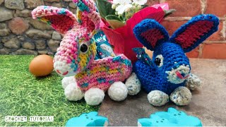 Mini Bunny Easter Basket | Crochet Tutorial