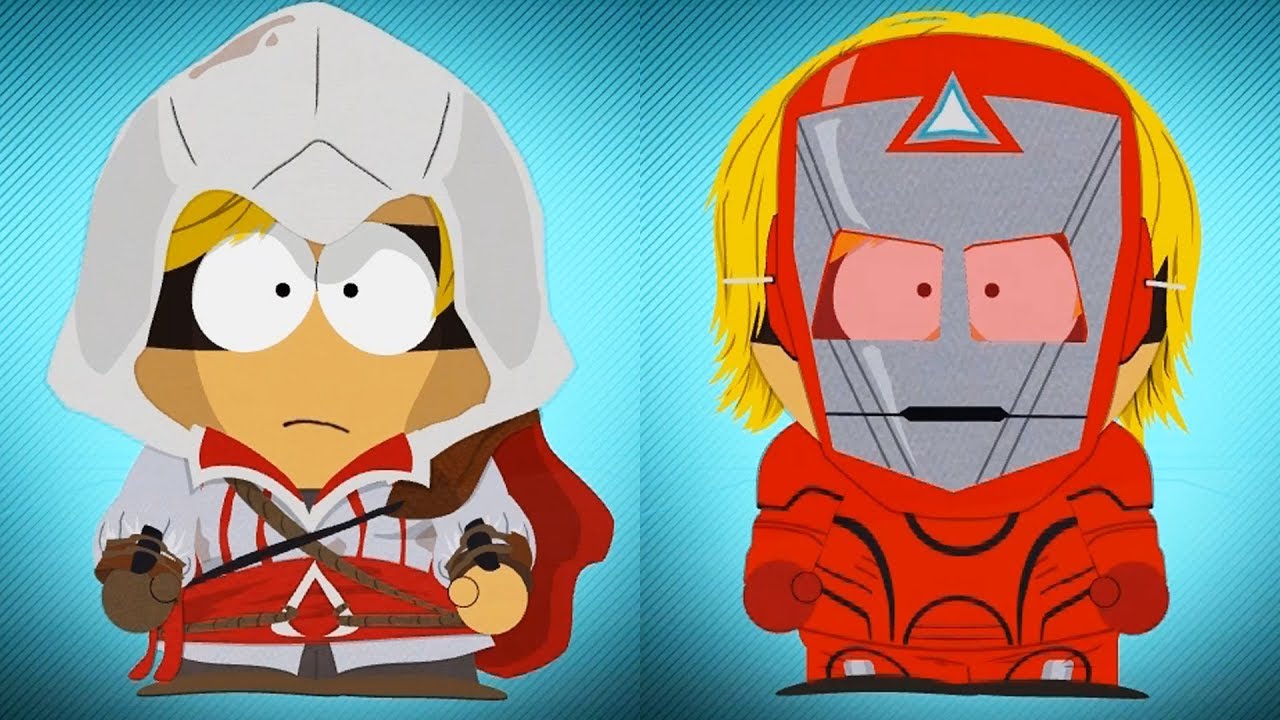 Dress up in Iron Man and an Assassin's Creed costume in South Park ...