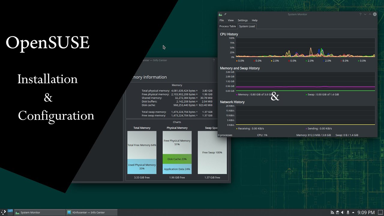 OpenSUSE Leap installation and Configuration On VMware Workstation نصب و پیکربندی لینوکس اوپن سوزه
