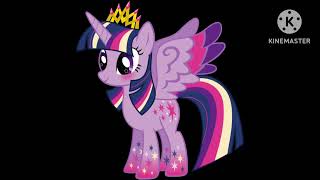 Princess Twilight Sparke in Rainbow Power form but Different from Original of Mane