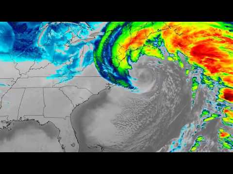 GOES-16 Satellite Tracks East Coast Storm