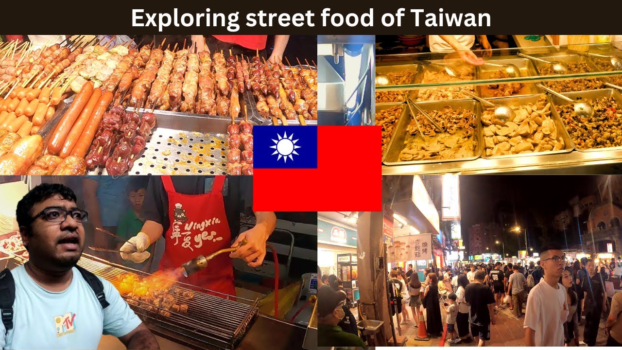 Exploring Street food markets of Taiwan - Ningxia night market