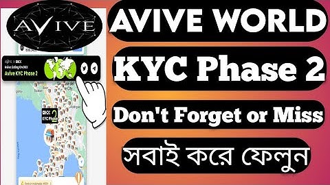 Avive KYC Phase 2: Don