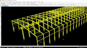 how to design steel structure with sap2000 v20 1