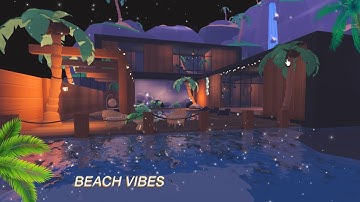 🌴Modern Beach House in NEW Sandbox Island Como Hacer una Mansion(PART 2)Speed Build Roblox Adopt Me