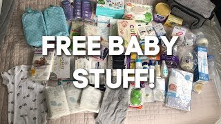 HOW TO GET TONS OF FREE BABY STUFF! (2019)