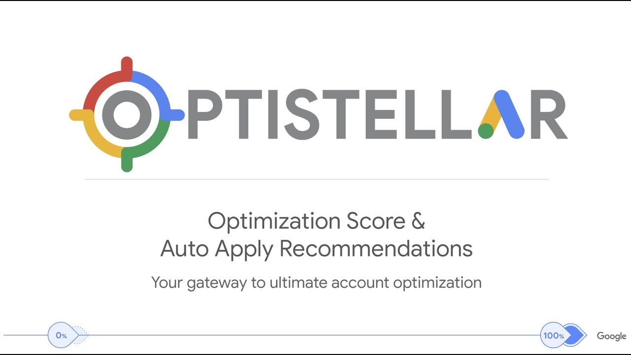 OptiStellar - Optimization Score and Auto Apply Camp by Google Product Experts (April-29, 2025)