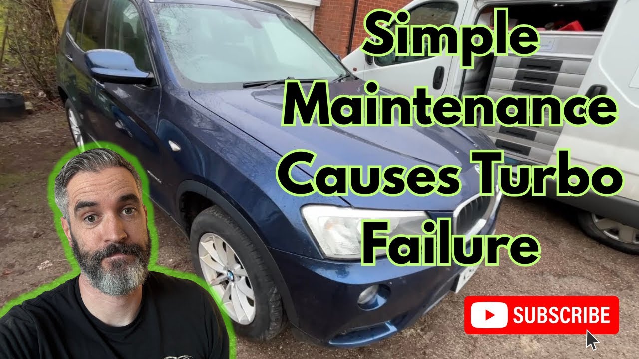 Регулярное техническое обслуживание могло бы СПАСТИ этот турбокомпрессор!! | BMW X3 N47