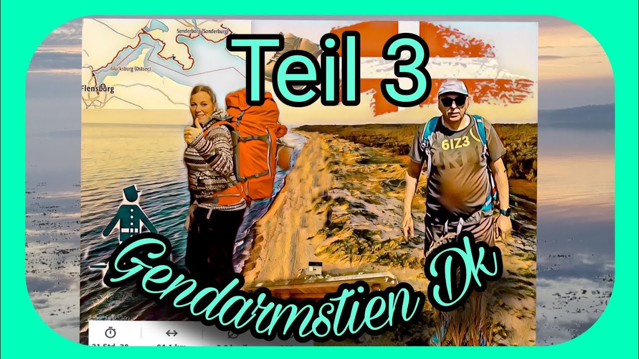 Gendarmstien Teil 3 / Trekking in Dänemark 🌊🥾