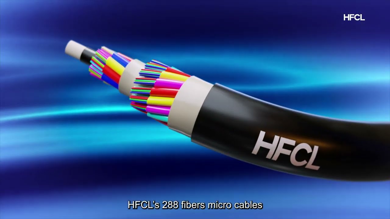 288 Fibers Micro cables 3D Animation 4K