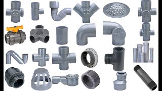 Plumbing PVC Fitting Names With Picture || Plumbing Soil, Waste & Rainwater(SWR) Names