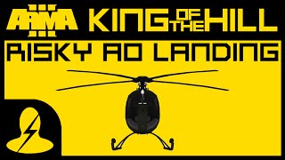 Risky AO Landing Behind Kavala Hospital — ARMA 3: KING OF THE HILL screenshot 3