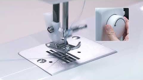 NECCHI Raising the bobbin thread / M Series Tutorial