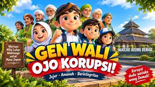 GEN WALI: NO CORRUPTION! | Anti-Corruption Animated Song from Demak for the Younger Generation