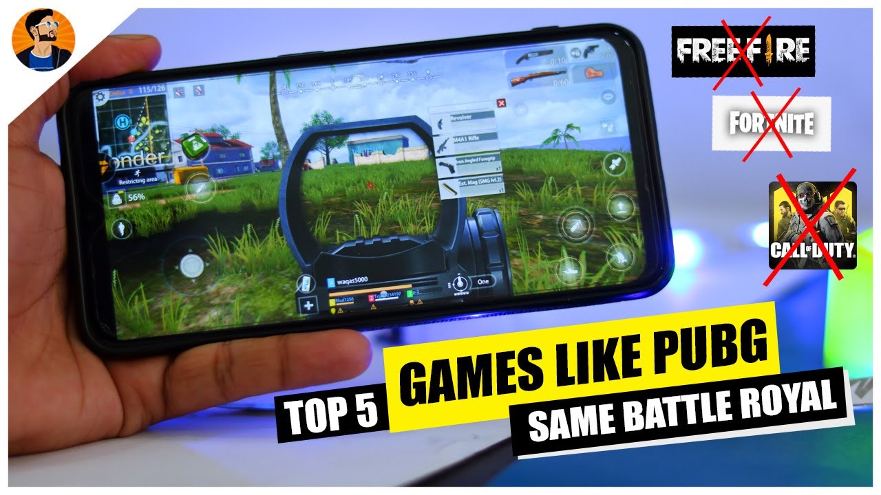 Best PUBG Alternatives After Banned In Pakistan / Top 5 Best Battle Royal Games Like PUBG Mobile.