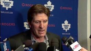Mike Babcock on Dion Phaneuf trade