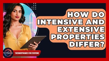 How Do Intensive And Extensive Properties Differ? - Thermodynamics For Everyone