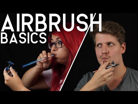 Video: Wie Erstelle Ich Eine Airbrush?