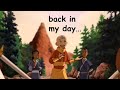 Aang being an old man