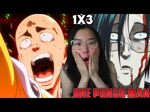 ONE PUNCH MAN Episode 3 REACTION! | 1x3 "The Obsessive Scientist"