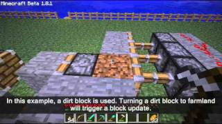 Minecraft : Redstone Ore Trap