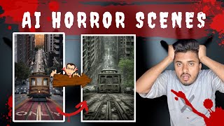 How to create Ai horror scenes | viral trend editing screenshot 4