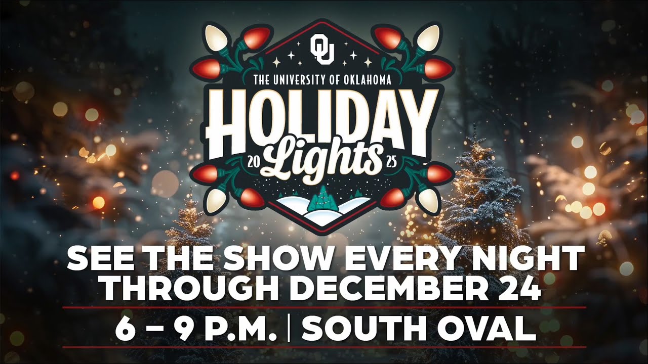 OU Holiday Lights 2025 | University of Oklahoma
