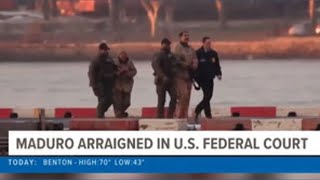 Maduro & wife plead not guilty to narco-terrorism charges in U.S.
