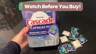 Honest Review: Cascade Platinum Plus Dishwasher Pods, Dish Detergent Soap, Clean Scent | Worth It? Wealth
