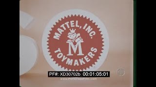 1967 Mattel Inc. Toy Commercials Tippee Toes Doll Lucky Locket Kiddles Xd30702B