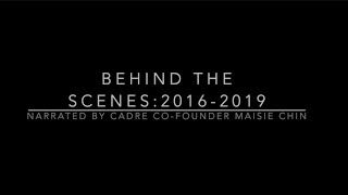 #CelebratingCADRE20 – Behind-the-scenes 2016-19