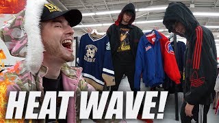 Trip to the Thrift #206 | HUGE VINTAGE HEATWAVE! Ft. Adidas, Nautica, Bape...?